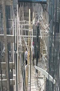 Complete specialised structural works for a residential and commercial tower, Champollion Street, Cairo